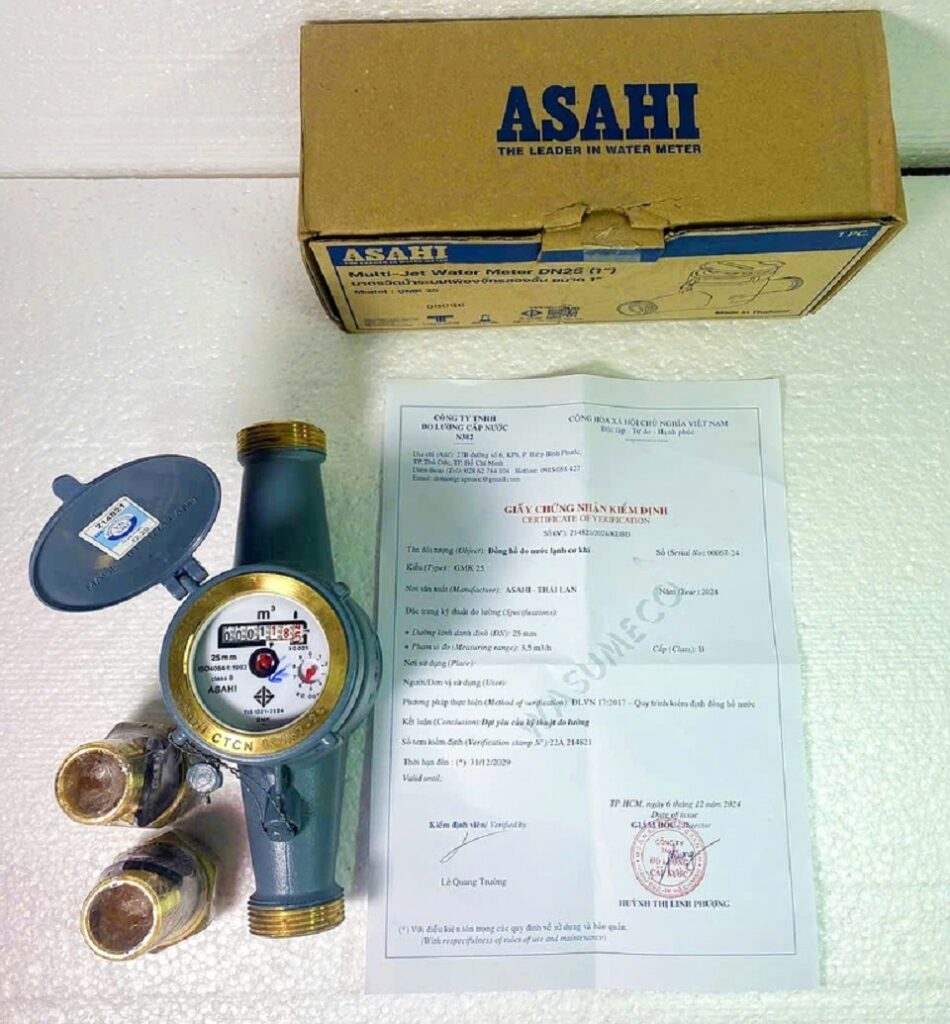 Đồng hồ nước GMK Asahi