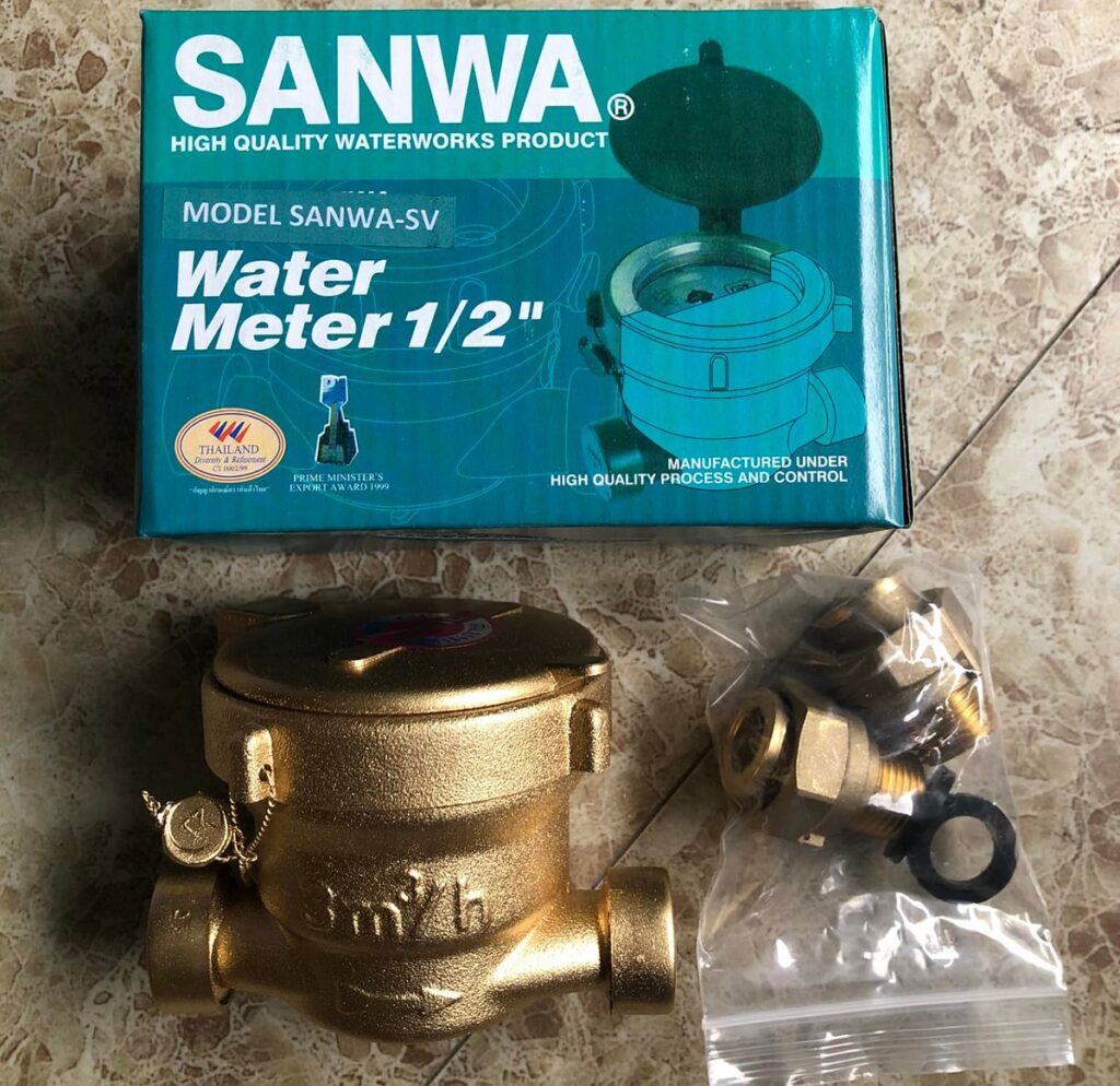 Đồng hồ nước sanwa sv15