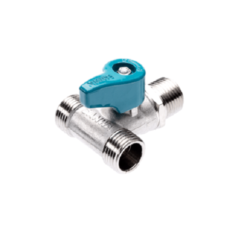 khoá nước 3 cửa ren ngoài sanwa