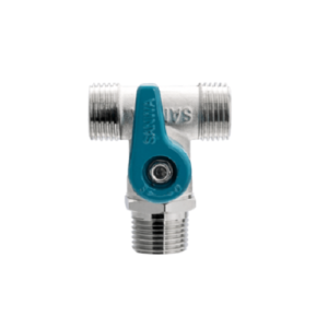 khoá nước 3 cửa ren ngoài sanwa