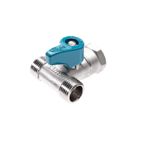 khoá nước 3 cửa ren ngoài ren trong sanwa 1/2