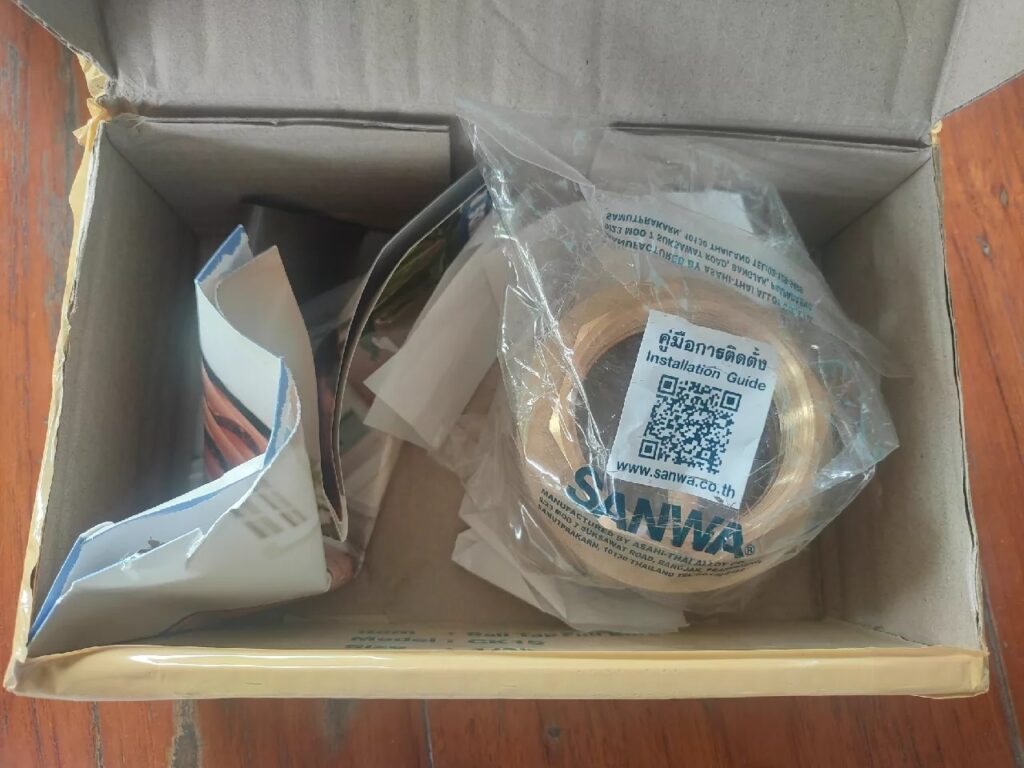 Van 1 chiều lò xo đồng SCV Sanwa