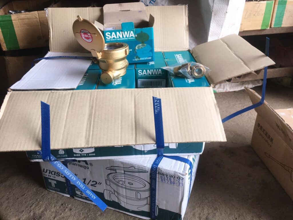 đồng hồ nước sanwa