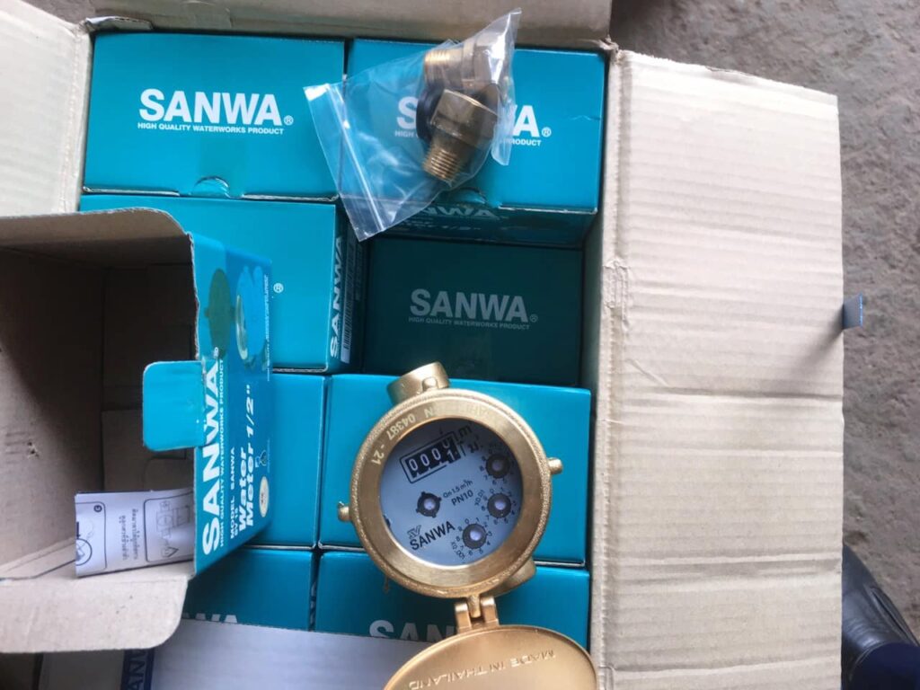 đồng hồ nước sanwa
