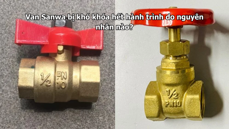 Van Sanwa bị khó khóa hết hành trình do nguyên nhân nào?